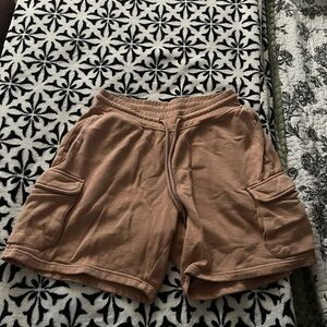 Men's Tan Athletic Shorts